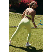 Workout Sets for Women 2 Piece Adjustable Strappy Sports Bra with High Waisted Butt Lifting Leggings Gym Sets Woman