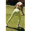 Workout Sets for Women 2 Piece Adjustable Strappy Sports Bra with High Waisted Butt Lifting Leggings Gym Sets Woman