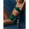 Women's Workout Sets 2 Piece Yoga Outfits High Waisted Biker Shorts and Cross Back Sports Bra Gym Set