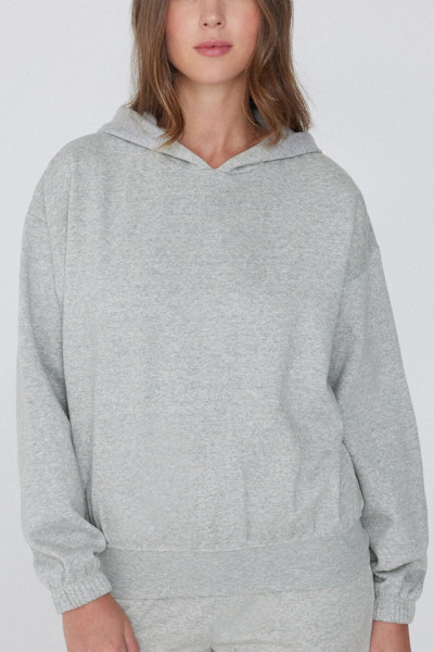 Heavy weight Loose fit hooded sweatshirts for women classic style hoodies