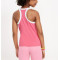 Color block ribbed racerback sports tank regular length sleeveless active tops