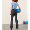 High rise flared pants for girls nylon spandex bell bottom yoga pants