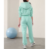 Girls comfy cotton fleece sweatpants with side pockets solid color everyday joggers
