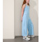 One piece athleisure jumpsuits with side pockets scoop tank wide leg pants with side pockets buttery soft stylish activewear