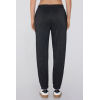Adjustable waist cotton sweatpants for women with side pockets