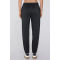 Adjustable waist cotton sweatpants for women with side pockets