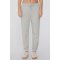 Adjustable waist cotton sweatpants for women with side pockets