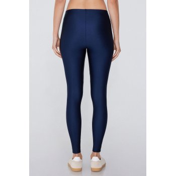 High waisted shinny yoga leggings close fitting studio to street fitness tights