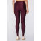 High waisted shinny yoga leggings close fitting studio to street fitness tights