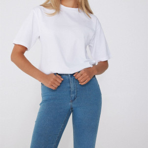 Women's loose fit cotton t shirts lightweight flowy sports tees