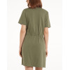 V neck short sleeve lounge dress for women lightweight sports dress