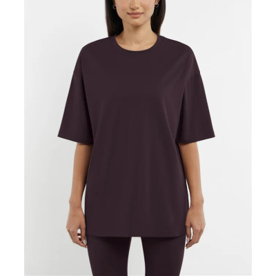Oversized light soft cotton sports tees for women