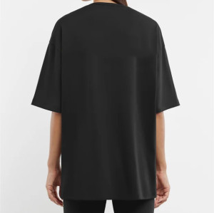 Oversized light soft cotton sports tees for women