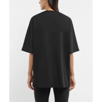 Oversized light soft cotton sports tees for women