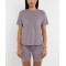 Regular fit curved hem sports tees light weight cotton t shirts