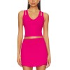 Two Piece Tennis Skirt Sets for Women 2 Piece Mini Skirt Set Going Out Golf Skort Athletic Skirt Pickleball Outfit