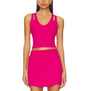Two Piece Tennis Skirt Sets for Women 2 Piece Mini Skirt Set Going Out Golf Skort Athletic Skirt Pickleball Outfit