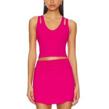 Two Piece Tennis Skirt Sets for Women 2 Piece Mini Skirt Set Going Out Golf Skort Athletic Skirt Pickleball Outfit