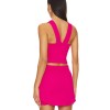 Two Piece Tennis Skirt Sets for Women 2 Piece Mini Skirt Set Going Out Golf Skort Athletic Skirt Pickleball Outfit