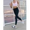 Womens  Sports Bra, Scoop Nek High Impact Yoga Bra Workout Crop Top with Built in Bra