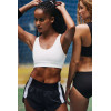 Womens  Sports Bra, Scoop Nek High Impact Yoga Bra Workout Crop Top with Built in Bra