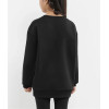 Oversized crew neck pullovers for kids drop shoulder cozy sweatshirts