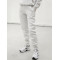 Elastic waist oversized cotton joggers with side pockets