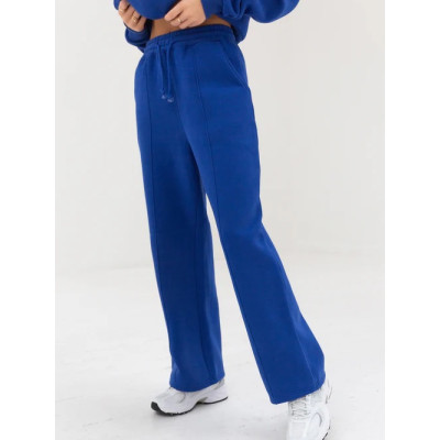 Drawstring adjustable cotton flared pants for ladies athleisure style running pants