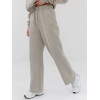 Drawstring adjustable cotton flared pants for ladies athleisure style running pants