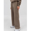 Drawstring adjustable cotton flared pants for ladies athleisure style running pants