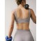 Square Neck Sports Bra for Women Wirefree Non Padded Yoga Bra, Workout Sports bra