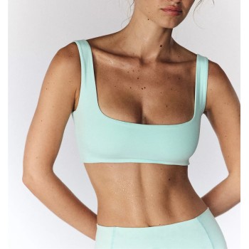 Square Neck Sports Bra Custom Logo Yoga Bra, Workout Sports bra,custom ,gym wear manufacturers