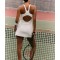 Womens High quality Tennis Dress, Workout Dress with Shorts & Bra Golf Athletic Dresses for Women