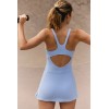 Women's Cloud Feeling Racerback Tennis Dress with Separate Shorts and Built in Bra Golf Dress, Tennis wear