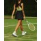 Women's Cloud Feeling Racerback Tennis Dress with Separate Shorts and Built in Bra Golf Dress