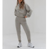 Elastic waist cotton fleece everyday sweatpants regular fit jogger pants