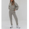 Elastic waist cotton fleece everyday sweatpants regular fit jogger pants
