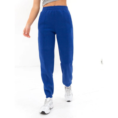 Elastic waist cotton fleece everyday sweatpants regular fit jogger pants