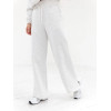 High waist cotton blend wide leg sweatpants relaxed fit fashionable pants