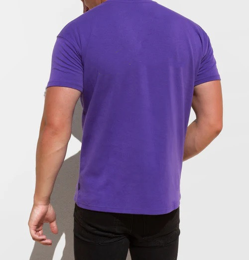 Men's relaxed fit cotton short sleeve tees