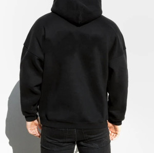 Men's heavy weight kangaroo pocket hoodies hooded cotton sweatshirts
