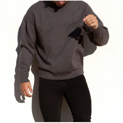 Men's crew neck relaxed fit pullovers