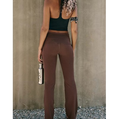 Flare Leggings for Women High Waisted Black Flared Leggings for Yoga Gym Workout leggings