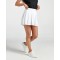 Women's 2 in 1 pleated tennis skirts elastic waist moisture wicking skirt