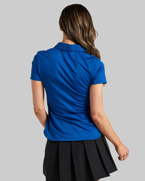 Women's short sleeve performance polo shirts