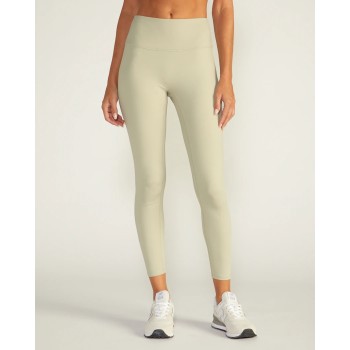 High waist nude feeling no front seam yoga leggings nylon spandex ankle leggings
