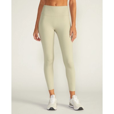 High waist nude feeling no front seam yoga leggings nylon spandex ankle leggings