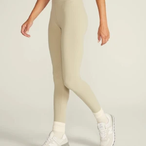 High waist rib leggings athleisure style yoga leggings