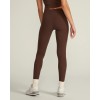 High waist rib leggings athleisure style yoga leggings
