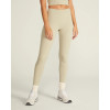 High waist rib leggings athleisure style yoga leggings